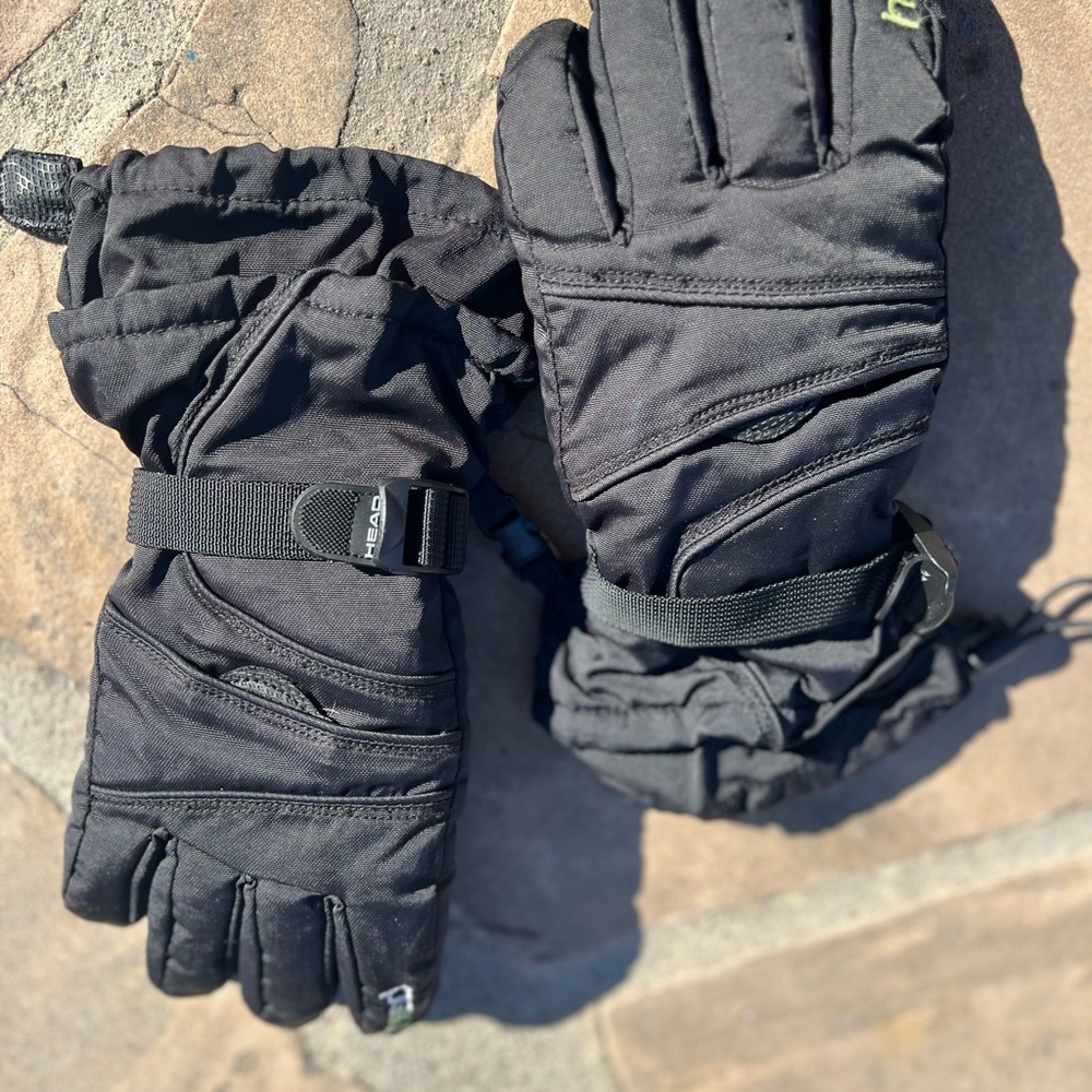 Head Black Insulated Gloves